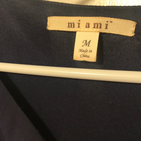 Miami Navy Dress, Size Medium - Picture 3 of 4